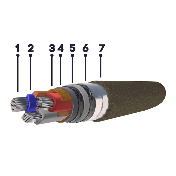 Кабель АСБ 3х95. Кабель АСБ 3х120 схема. АСБ 3х95 четырехжильный. Кабель АСБ 3х150(ож)-10